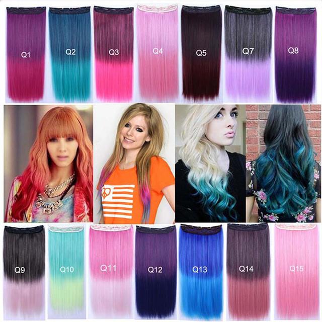 Multi-Colored Hair Extensions | Street Stylers