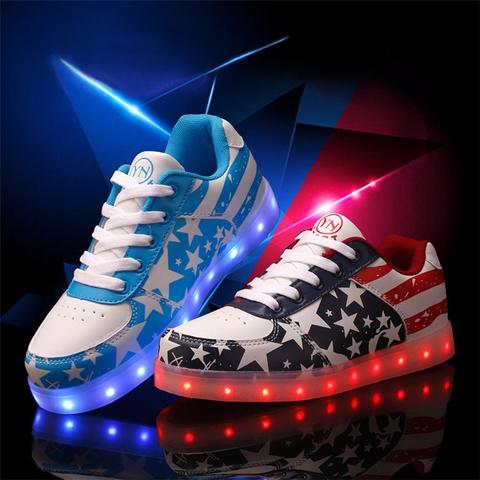 America LED Sneakers